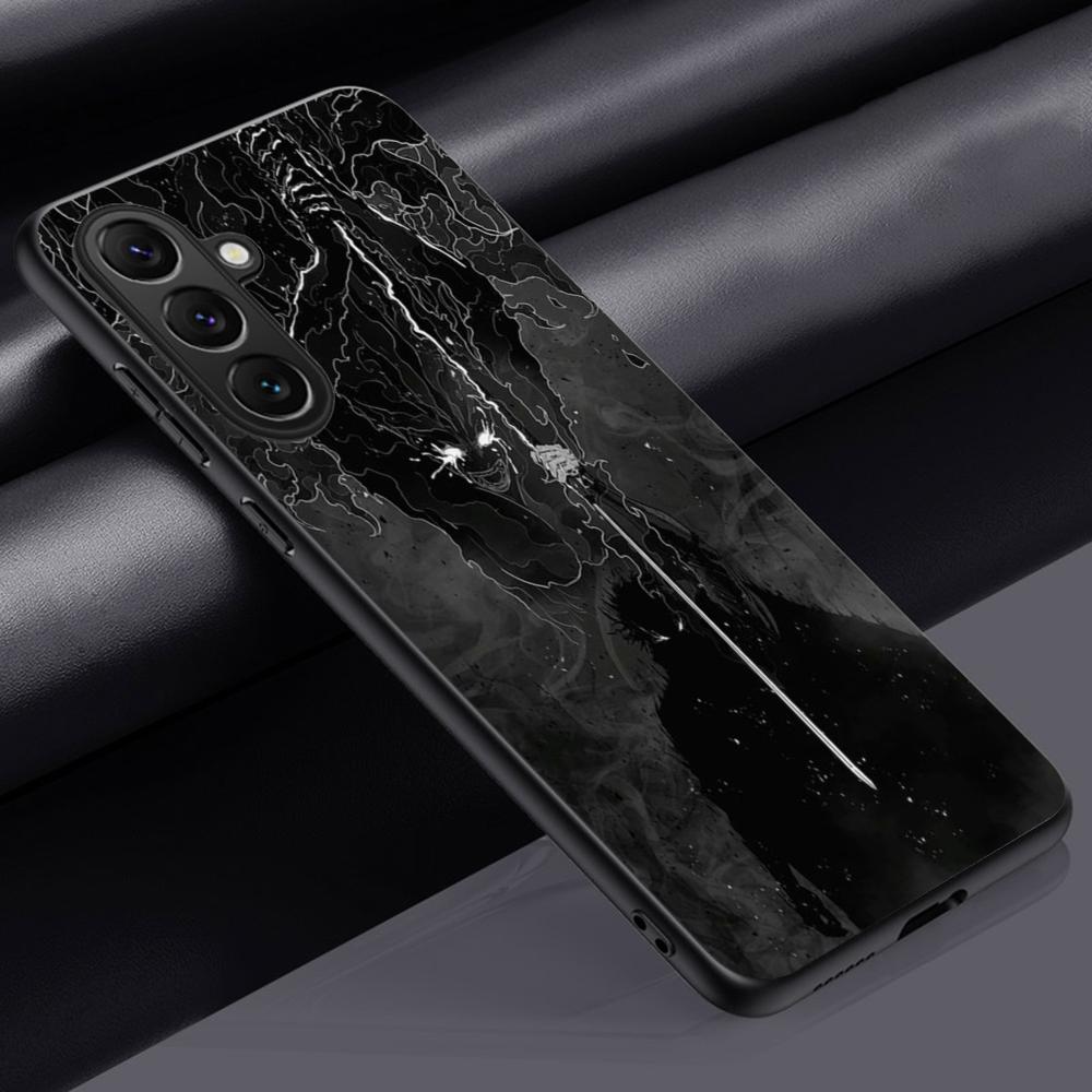 Комикс Северный Клинок модный плакат Чехол для телефона для Samsung Galaxy S26 S25 S24 S23 S22 S21 Plus Ultra Note20 Мягкий Черный