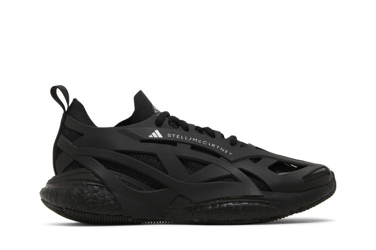 Женские кроссовки adidas Solarglide Stella McCartney Тройной черный (Женский) Core Black/Core Black/Core Black