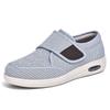 Wide Toe Walking Shoes Hook and Loop Walking Shoe Lightweight Strap Sneaker Width Breathable Elder Shoes Edema Swollen for Women Men