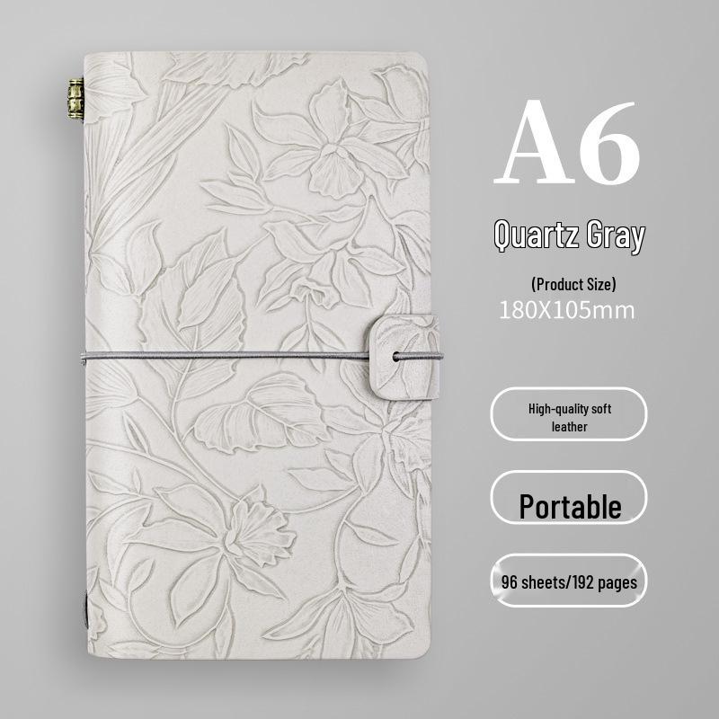 A6 Retro Artistic Notebook Diary & Memo Planner