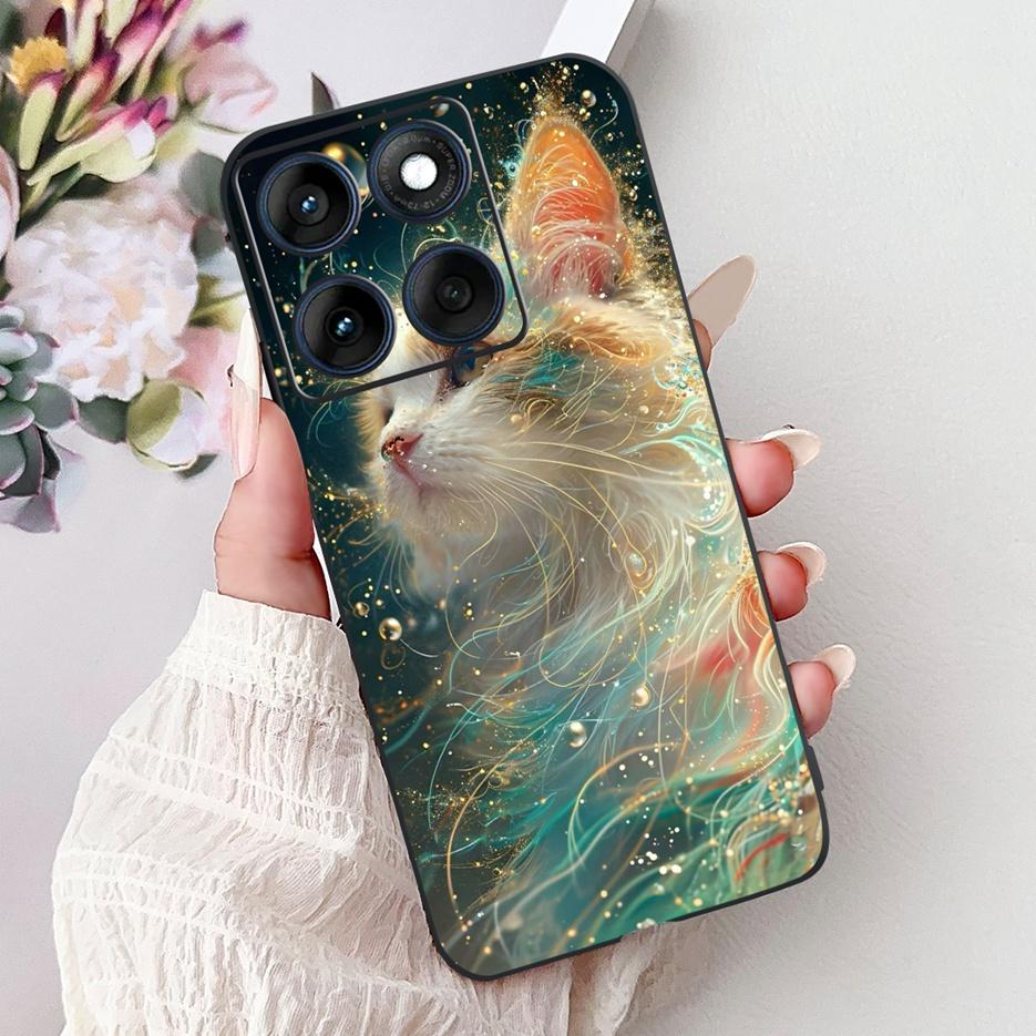 For Motorola Edge 60 Pro Case Luxury Butterfly Painted Cover Soft TPU Phone Case For Motorola Edge 60 Fusion Egde60 Pro 60S Bags