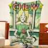 Комическая фланелевая плед-покрывало C-Chew Throw, легкое, уютное, прочное, моющееся, милое, классное