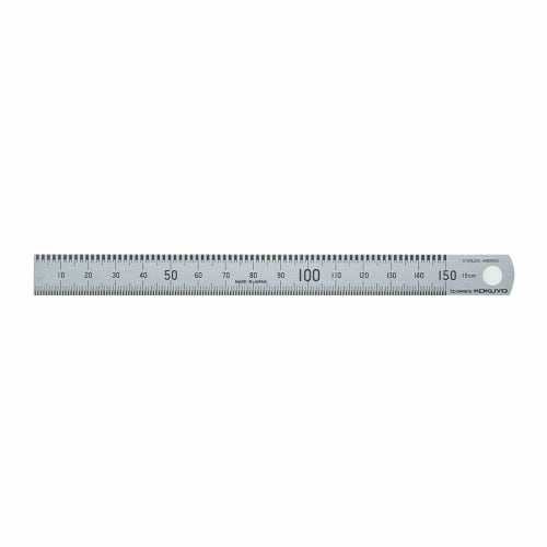 KOKUYO Ruler Real Ruler 15cm TZ-DARS15 Stainless Steel