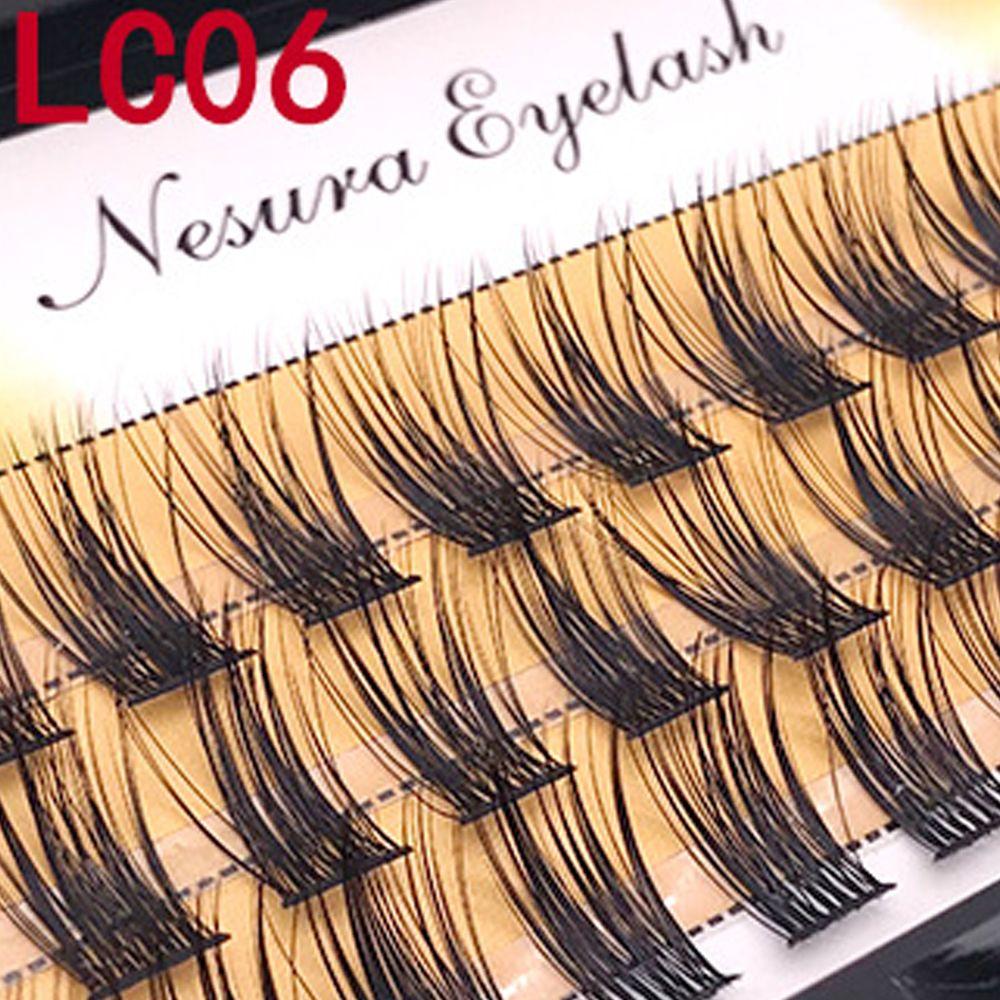 Драматические мягкие накладные ресницы 3D норковые волосы Пушистые натуральные индивидуальные ресницы Сегментированные ресницы