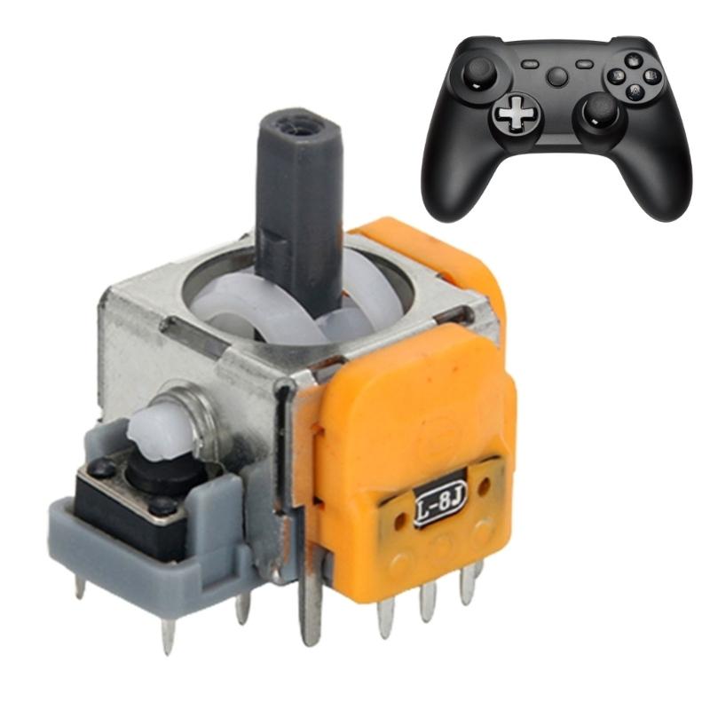 Replacement Hall Effect Joystick 3D Analog Sensors ThumbStick for Handheld Game Console Controller Repair Parts