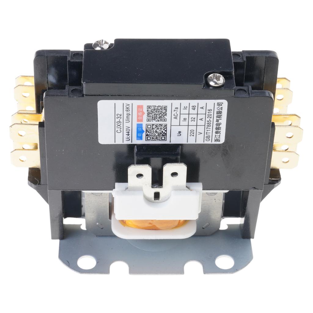 Портативный контактор 220 В катушки Аксессуар для кондиционеров, тепловых насосов и холодильных систем 130 А Полюса 30 А