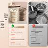 304 Stainless Steel Insulated Portable Lunch Box - Microwaveable Soup & Bento Container for Students and Office Workers