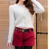 Dress Decoration Fashionable Colorful Waistband Faux Leather Belt Waist Belt Kids Belt
