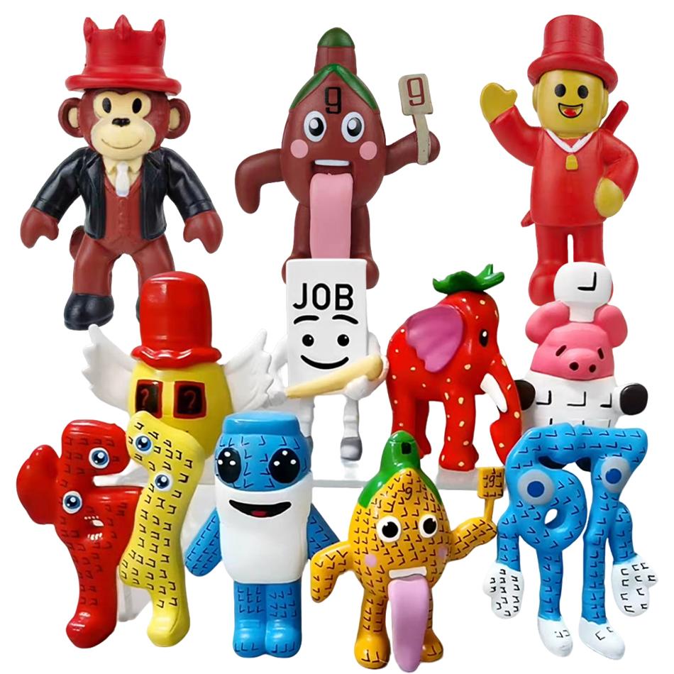 New Steal A Brainrot Cute Figurine No.9 House PVC Toy Game Peripherials Collection Anime Figurine Model Toys Christmas Gifts