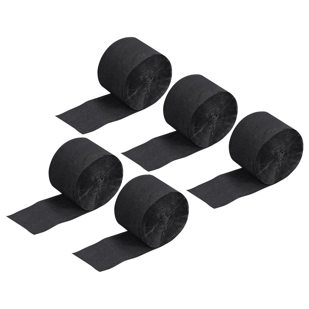 3/5pcs Crepe Paper Streamer Crepe Paper Decoration 82ft Long for Birthday Party Wedding Thanksgiving Christmas Decorations DIY