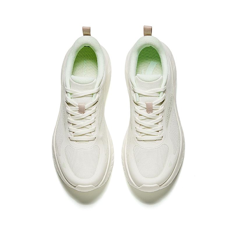 Anta Тканевые нескользящие износостойкие низкие повседневные кроссовки для бега женские белые кроссовки