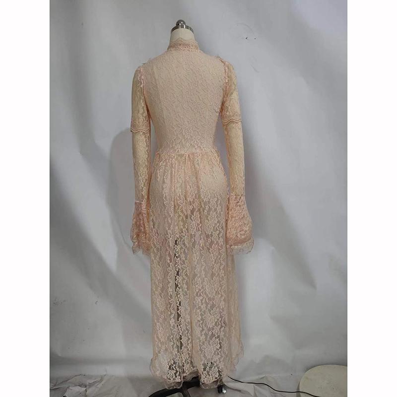 Vintage Halloween Medieval Renaissance Cosplay Costumes Dress Women Gothic Lace Bandage Black Fancy Maxi Vestidos