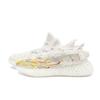 adidas Оригинальные Yeezy Boost 350 V2 Мультиколор Party Износостойкие Низкие Повседневные Кроссовки Унисекс Белые HQ6316(Команда499-)