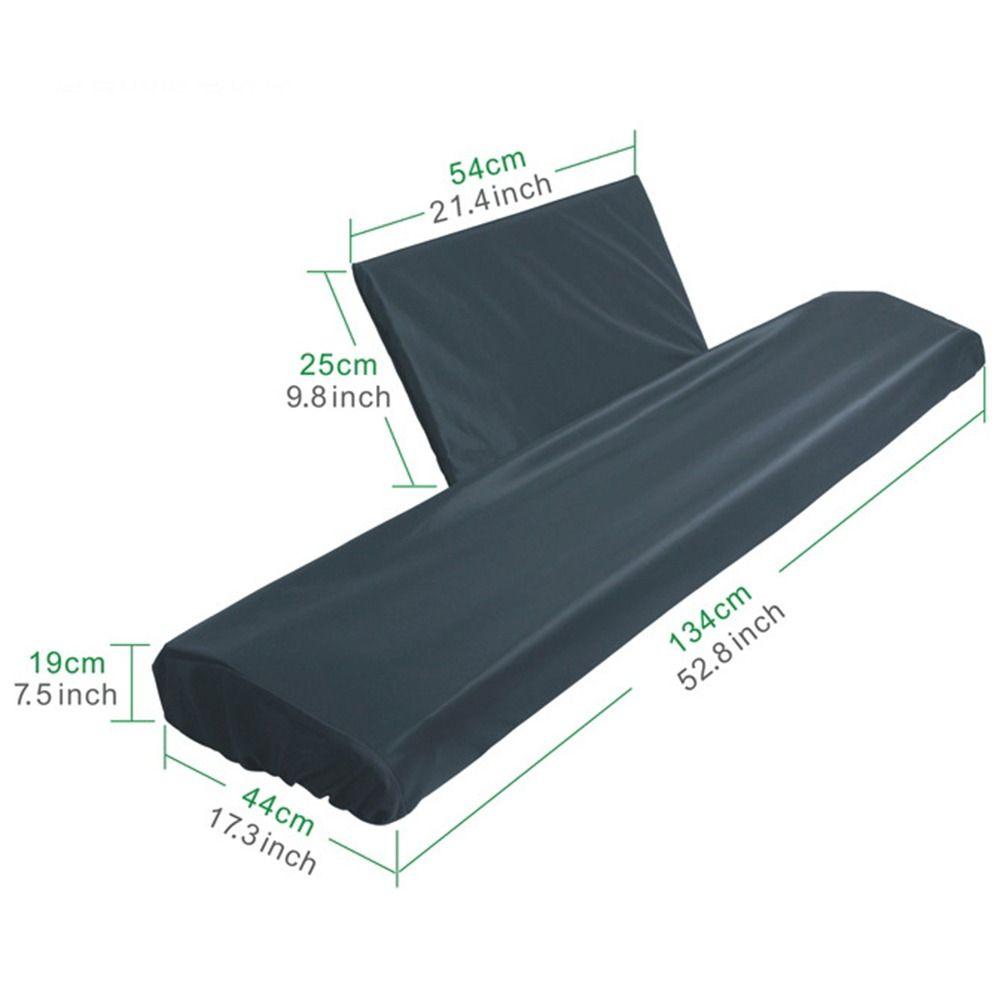 61/88-клавишная Пылезащитная накидка для пианино Эластичный шнур Чехол для клавиатуры Электрическое/цифровое пианино