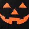 Хэллоуинская тыква Jack O-Lantern, футболка с длинным рукавом, оранжевая с черным принтом, унисекс, графический дизайн, повседневная одежда для осени