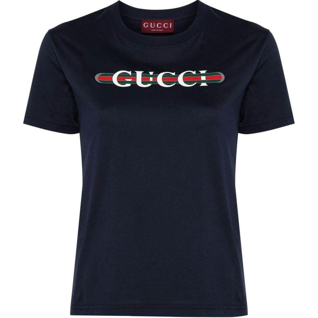 Gucci Футболка из джерси с принтом логотипа 787299-XJGNW-4735