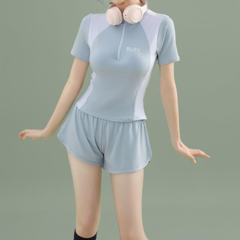 Спортивный раздельный купальник 2025: Контроль живота, Слимминг, Консервативный – Идеально для весеннего отпуска, пляжного плавания