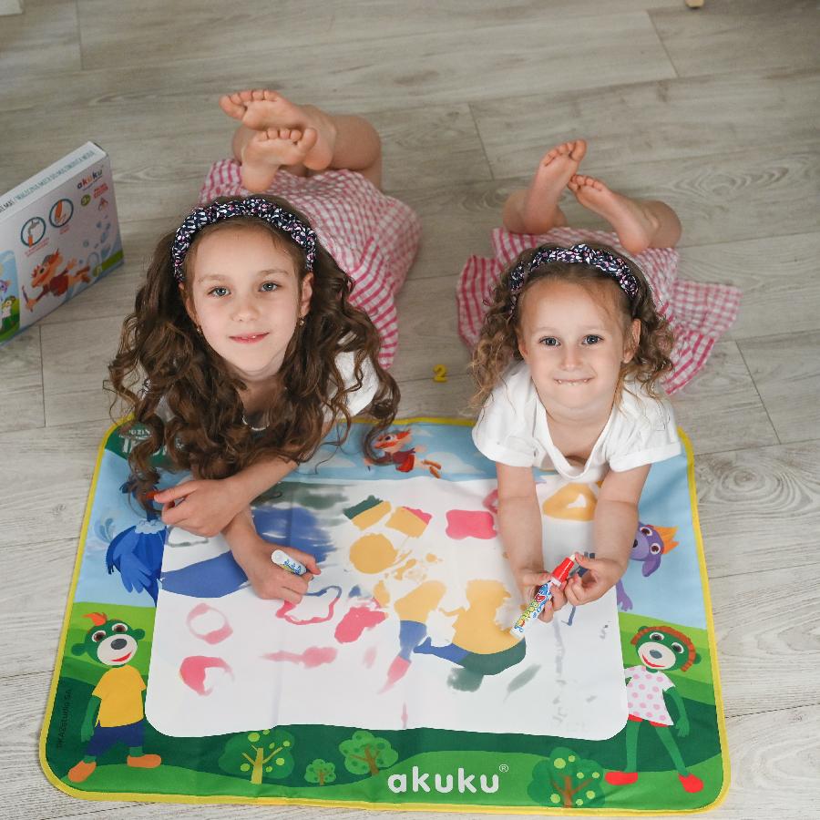 AKUKU A0638 Treflik Family/Magic Painting Mat