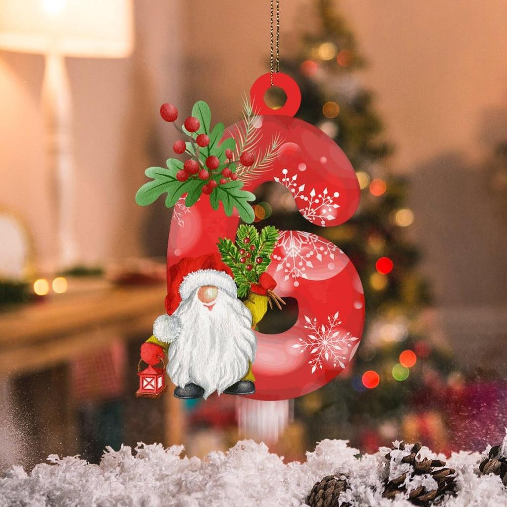 Рождественское украшение Подвеска Рождественская елка Бирка Тематическая вечеринка Поделки Орнамент