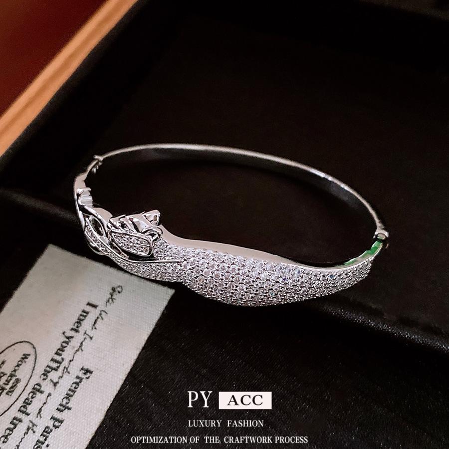 Европейские и американские украшения Смайлик Животное Леопард Пятачок Браслет Креативный Хип-хоп Высокое качество Персонализированные украшения