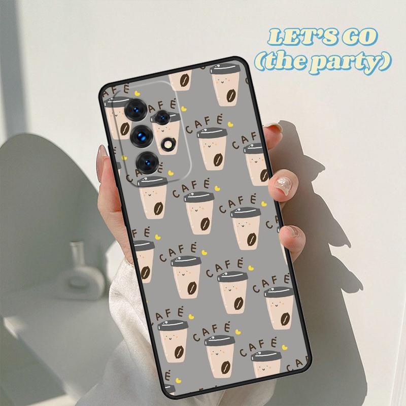 Чехол для телефона Любитель кофе и кофеина Для Samsung Galaxy A42 A31 A40 A51 A71 A32 A80 A91 A52 A72 A73 A20e A21S A50 A70 A11 A12 Обложка