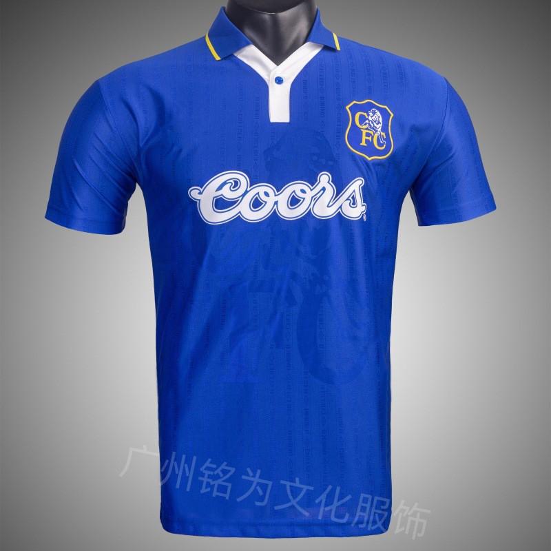 Vintage Football Jersey Short Sleeve Retro Soccer Shirt Men Team Sports