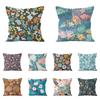 Living Room Office Home Pillowcase Floral Plant Print Pattern Pillowcase Car Ornaments