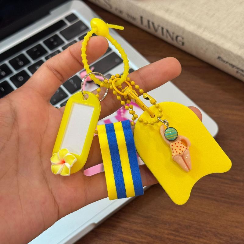 Floating Keychain Anti-Lost Buoyant Key Ring for Fishing Boating Kayaking Swimming Sailing Outdoor Enthusiasts
