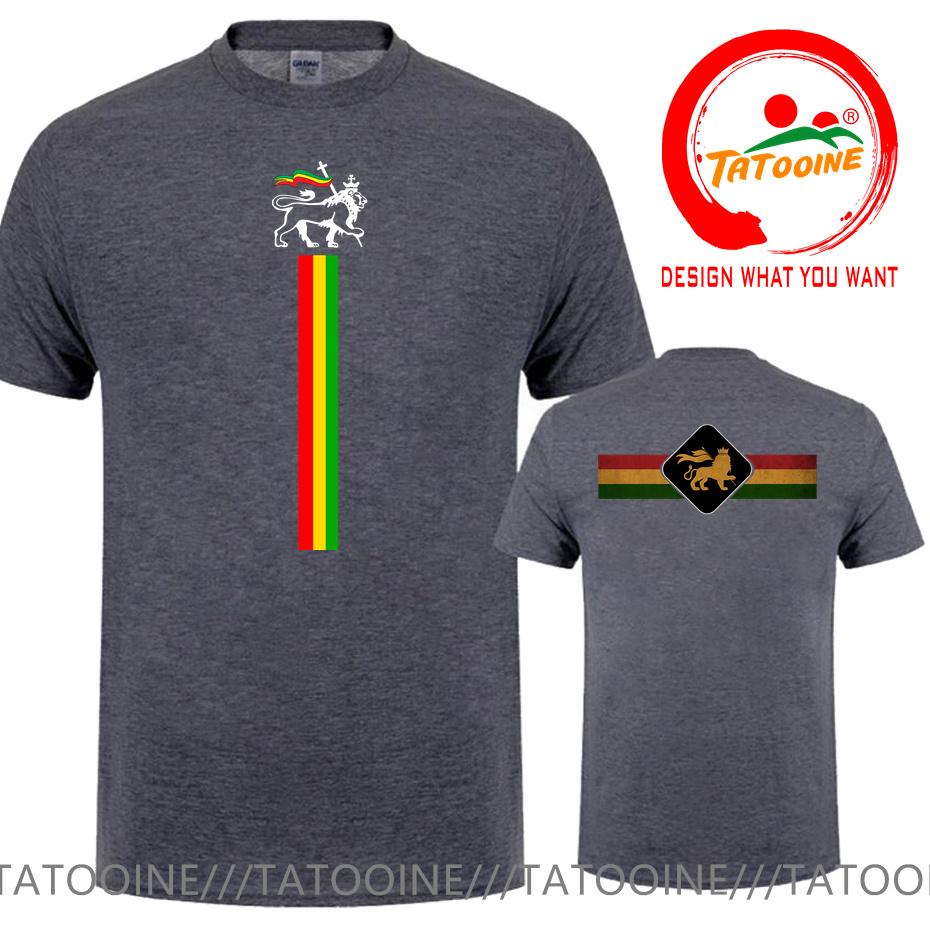 Hip Hop Lion Of Judah T Shirt Unisex Fantastic Bob Marley Reggae Music Rastafari Rasta T-Shirt Ethiopia Zion Lion King Tee Clothing