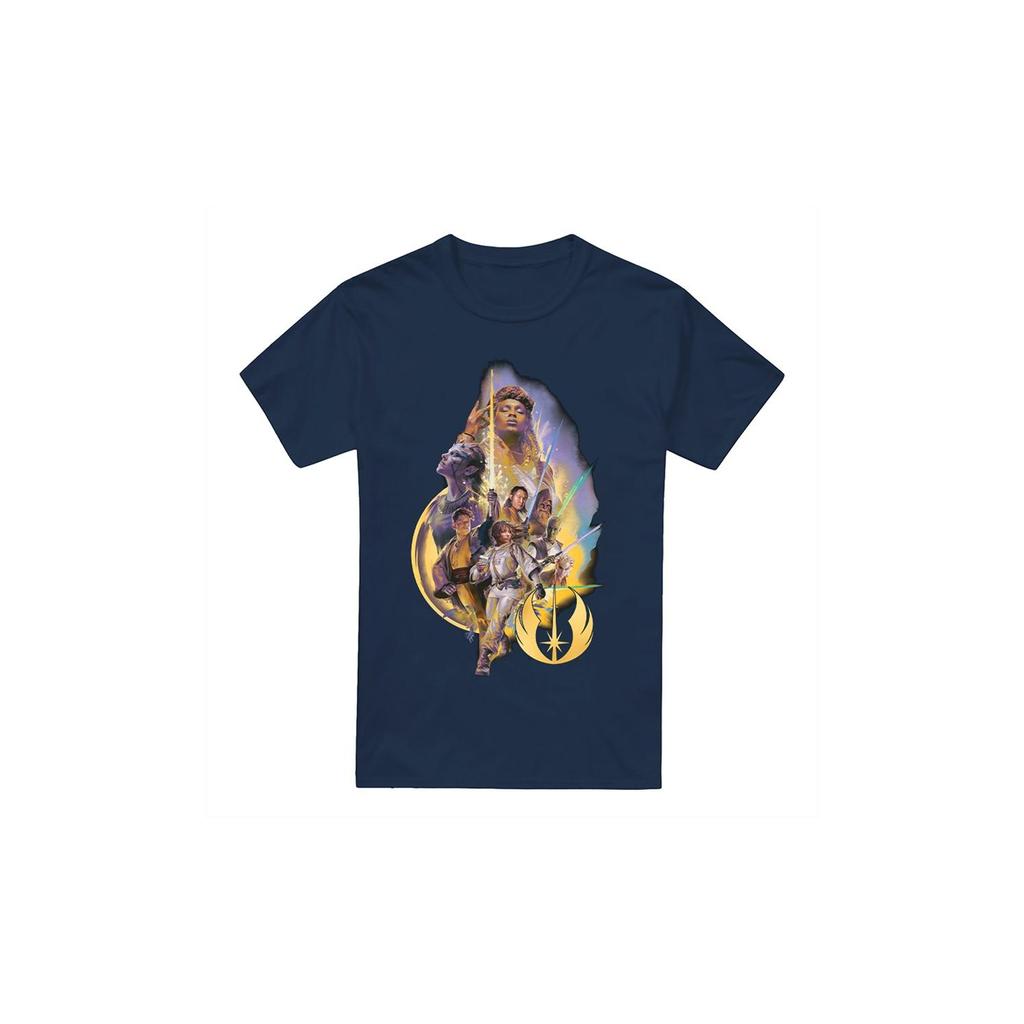 Star Wars: The Acolyte Mens High Republic Group Poster T-Shirt