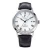 [ORIENT STAR] Men's Automatic Watch - Elegant Classic Mechanical, Made In Japan, 2-Year Warranty, White/Silver