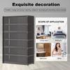 7 Tiers Shoe Rack Organizer with Clear Flip Door Storage Containers Bin Shoe Storage Shelf Cabinet for Bags  Books Clothes