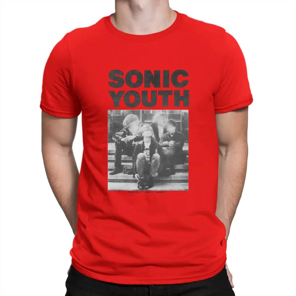 The American Rock Band Of The 1980s Hip Hop TShirt Sonic Youth Leisure T Shirt Hot Sale T-shirt For Unisex Women