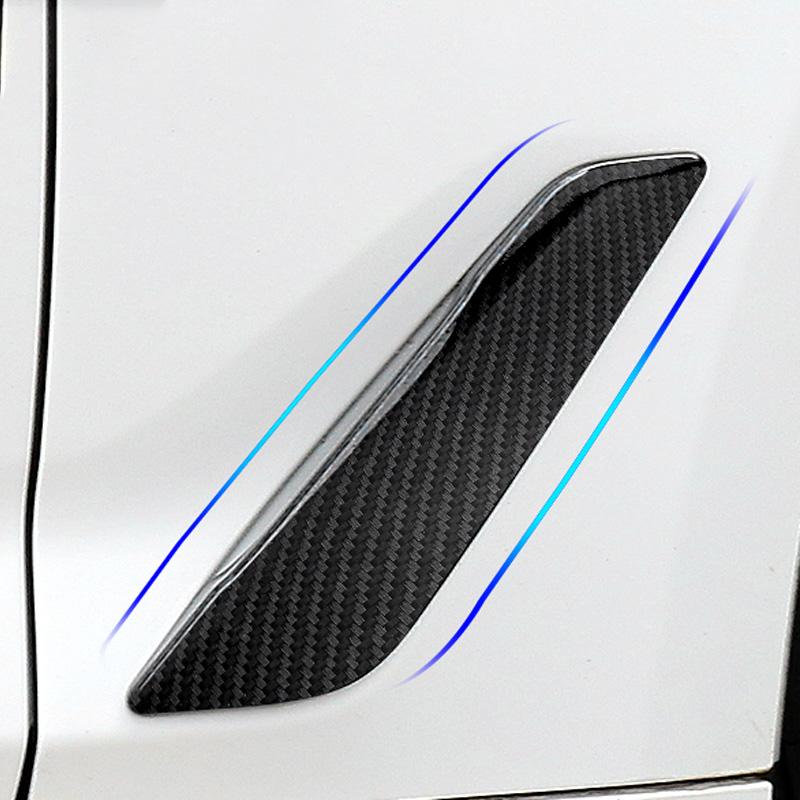 2 шт. боковые наклейки на кузов автомобиля, крышка вентиляционного отверстия, украшение на крыло, автоаксессуары для BMW 5 серии G30 G38 2018-22 528li 525li