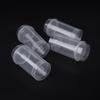 50 Pcs Round Shape Clear Push-Up Cake for Pop Shooter Containers for Baby Shower Gathering Party Easy To Fill Easy To P