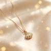 Shell necklace women's fashion clavicle chain small gold pendant new daily wear Korean simple accessory chain