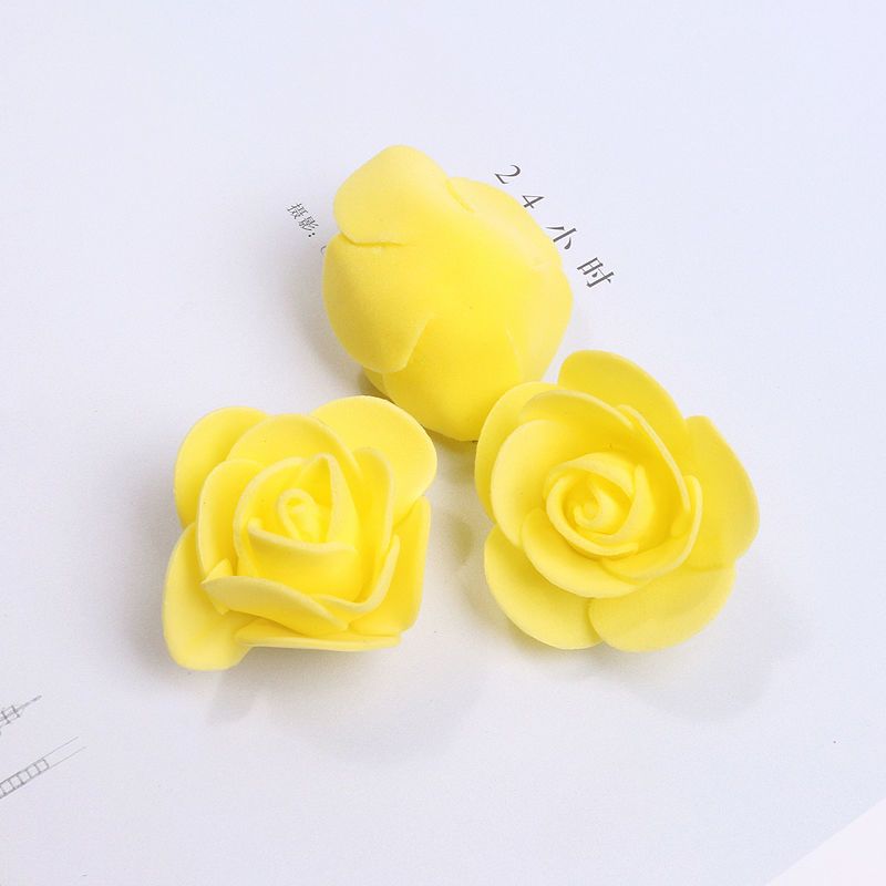 10/50/100 шт. 3 см пенопластовая роза для медведя искусственные цветы Diy подарочная коробка свадебные декоративные рождественские украшения для дома 20 цветов