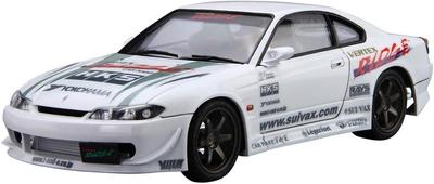 AOSHIMA Тюнингованная автомобильная серия Nissan VERTEX S15 Silvia 1999 Пластиковая модель 1/24 № 8