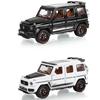 1/32 масштаб Benz G800, литая под давлением модель автомобиля, игрушечный автомобиль с откатным механизмом, звуком и светом для детей, коллекция подарков для мальчиков и девочек