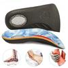 Correction of 3/4 Flat Foot Orthopedic Insole for Arch Support Men's/women's Shoes Orthopedic Insole Gel Soles Plantar Fasciitis