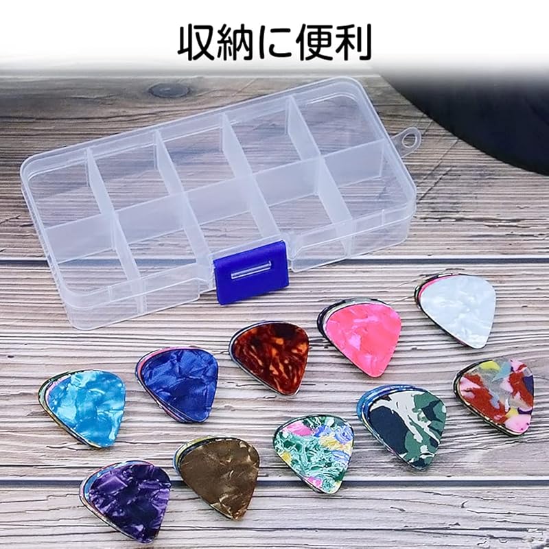 Набор из 30 гитарных медиаторов Samcos Толщина 0,71 мм В комплекте с футляром для хранения медиатора Средний гитарный медиатор для начинающих Удобно носить с собой Для практики