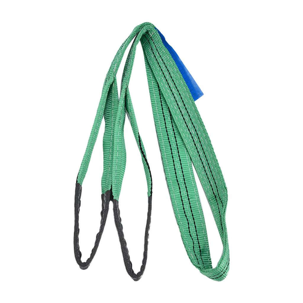 Lifting Slings Straps Heavy Duty 2T Load Capacity High Strength Polyester Colorful Flat