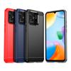 Для чехла Xiaomi Redmi 10C Чехол для Redmi 10C 10 9T 9A 9AT 9C 11 M4 X4 Pro 5G Силиконовый углеродный волокнистый задний чехол для Redmi 10C Чехол