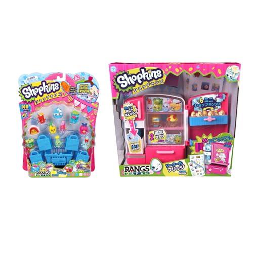 Shopkins season1 12piece + season2 So Cool Fridge Langs Japan (RANGS) Shopkins Set 6 (S1 12 pieces + So Cool Fridge)