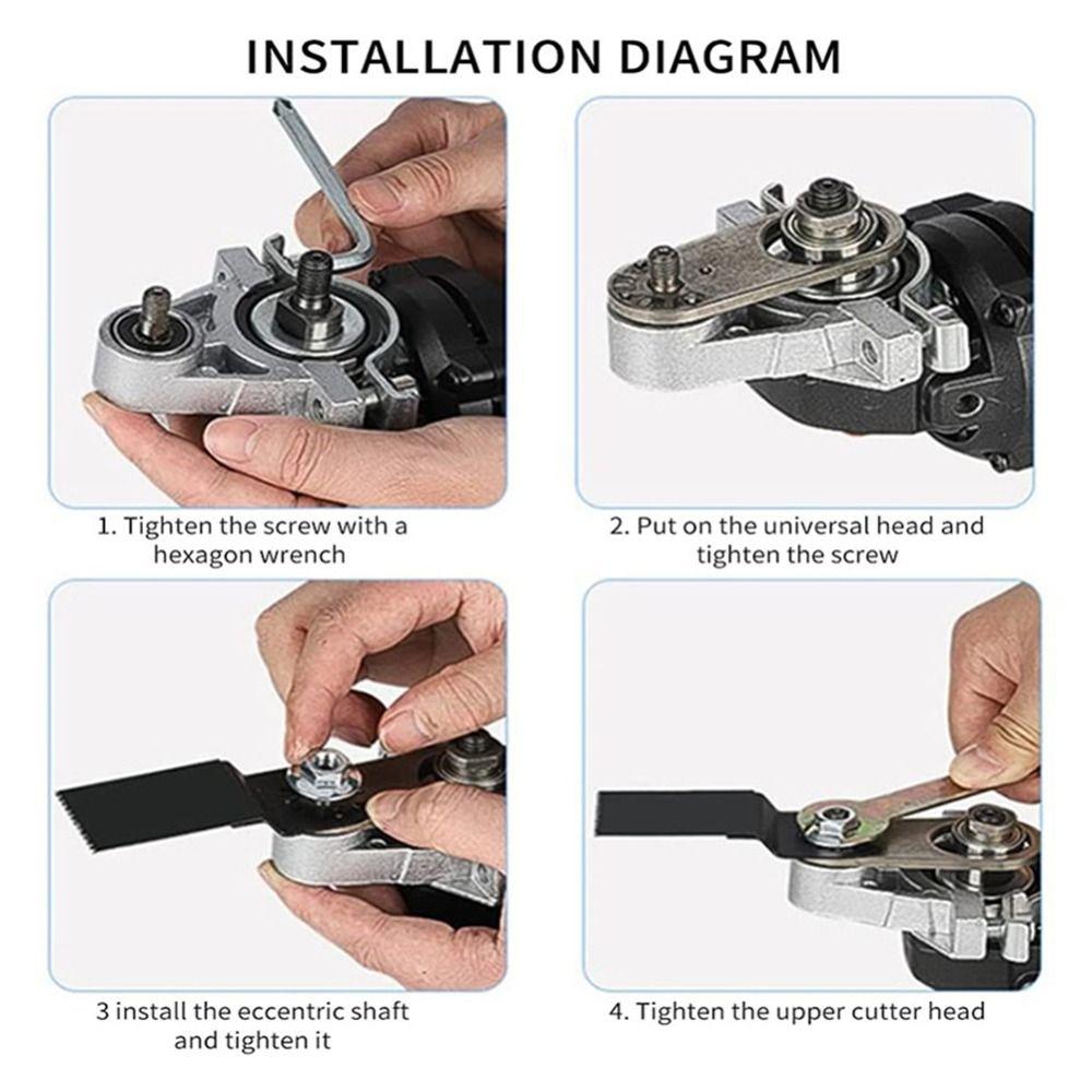 Угловая шлифовальная машина для универсального преобразования Угловая шлифовальная машина Универсальный адаптер головки Инструмент для обрезки