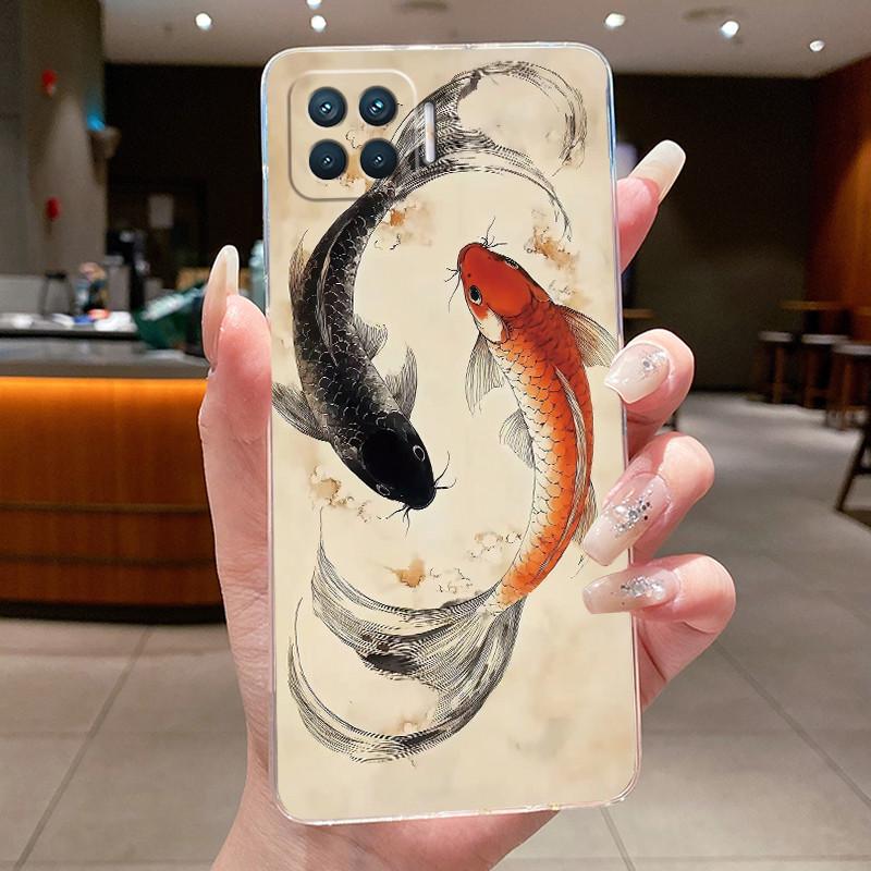 Чехол для OPPO A73 A93 4G F17 Pro Reno 4F Роскошный Дракон Милый Крутой Для Мальчиков Девочек Мягкий Чехол для Телефона Задняя Крышка Прозрачный ТПУ Корпус