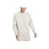 Nike Sport kiyimi Club Fleece Pullover Uzun qisma Sviter Erkaklar Sviterlari Oq Och-jigarrang BV2663-104