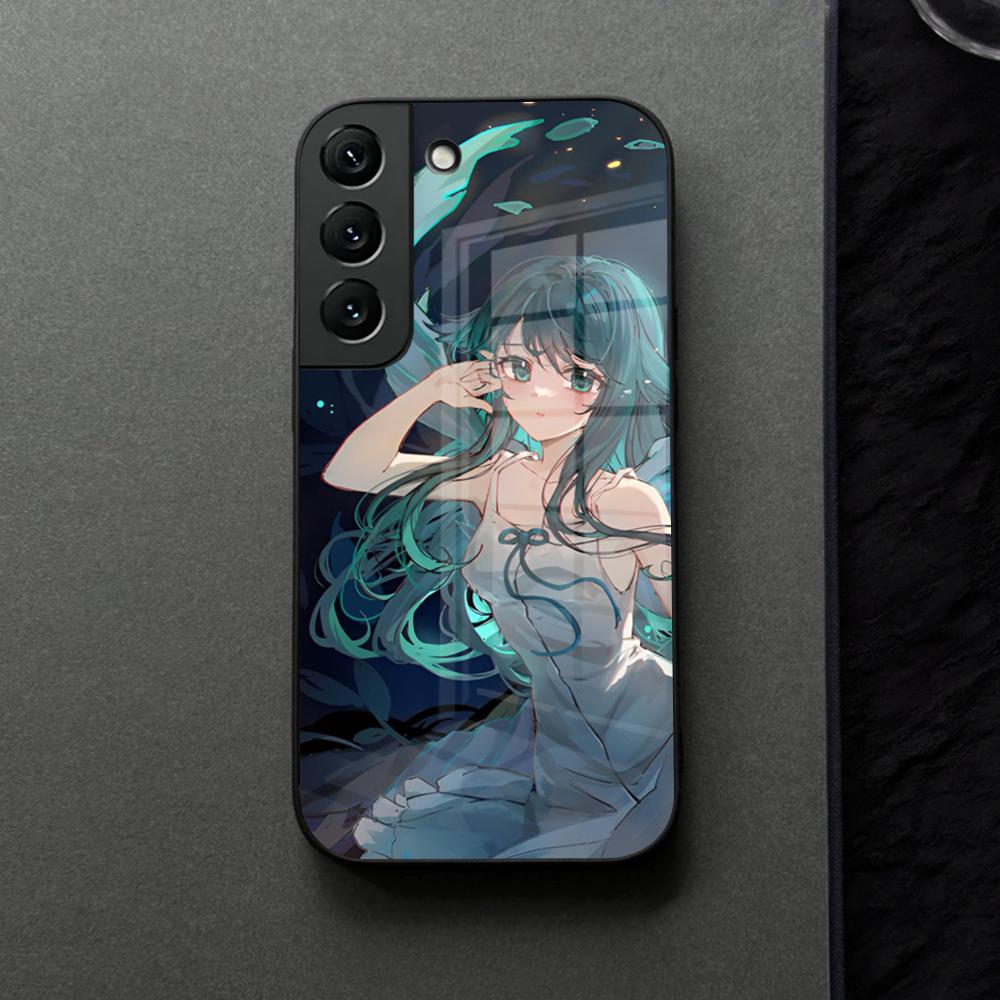 Saya No Uta Песня Сайи Чехол для телефона Стекло Для Samsung Galaxy S21 S26 S25 S22 S20 S24 S23 Ultra Fe Plus A16 A34 A54 A24 Coque