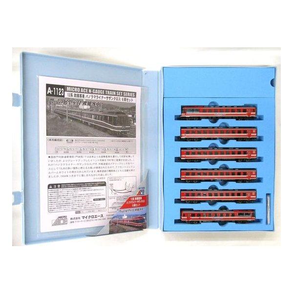 MicroAce N Gauge 12 Series Passenger Car Panorama Liner Southern Cross Set A1123 Model Train Passenger Car European-Style 6-Car