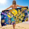 1Pc Despicable Party Night Beach Towel Quick Dry Multiuse For Beach Pool Gym Yoga Home Travel Christmas Halloween Xmas Gift S1249